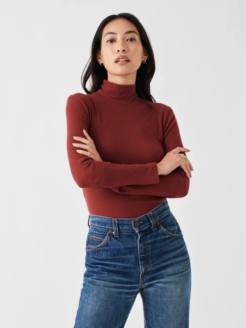 Faherty Legend Rib Roscoe Turtleneck